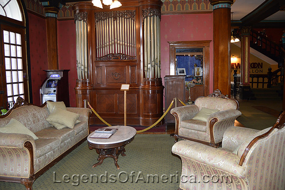 Eureka Springs, AR - Crescent Hotel Lobby
