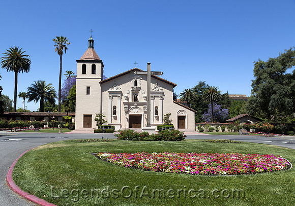 Mission Santa Clara de Asís, Santa ClaraCAHighsmith-3