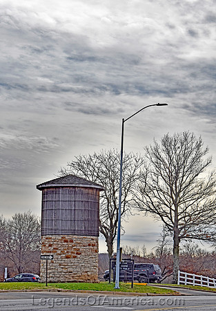 Kansas City, MO - Minor Park Railroad Water Tower