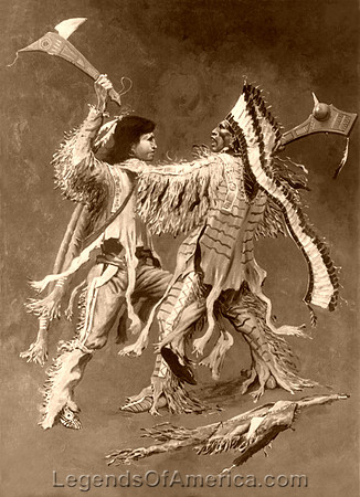 Two Indians Fighting