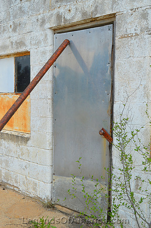Milan, KS - Old Garage Building Door