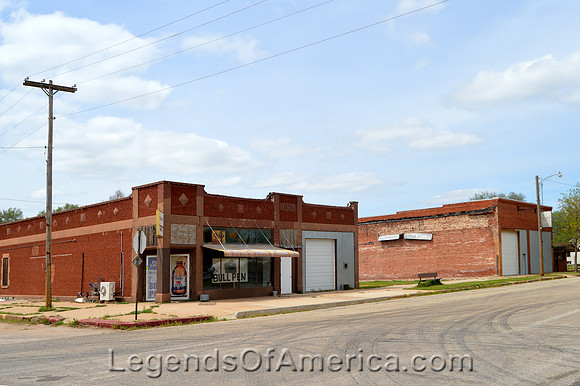Sharon, KS - Main Street