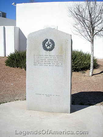 San Elizario, TX - Salt War Marker