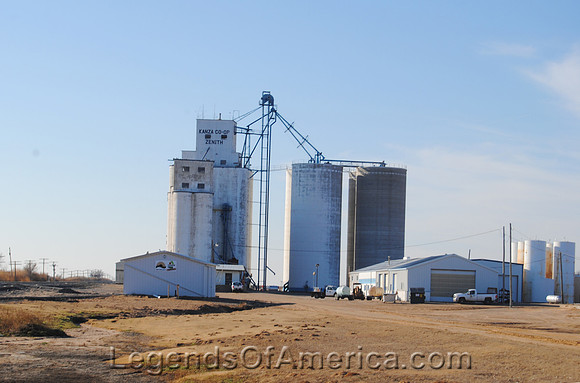 Zenith, KS - Grain Elevators