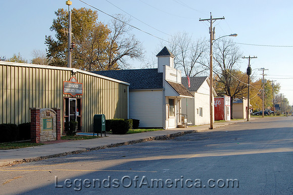 Linnwood, KS - Main Street