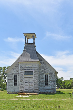 Dorance, KS - Old Church or School - 2