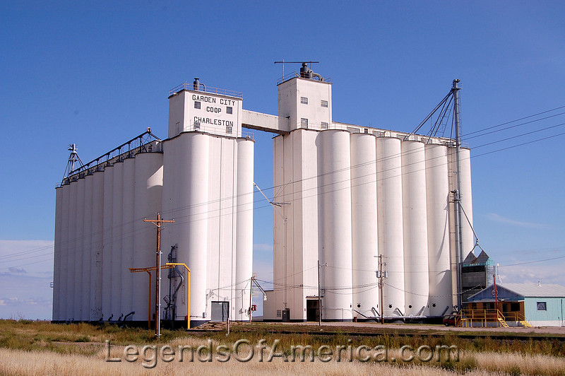 Legends of America Photo Prints Gray County Charleston, KS Grain