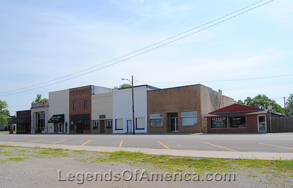 LaCygne, KS - Main Street Buildings