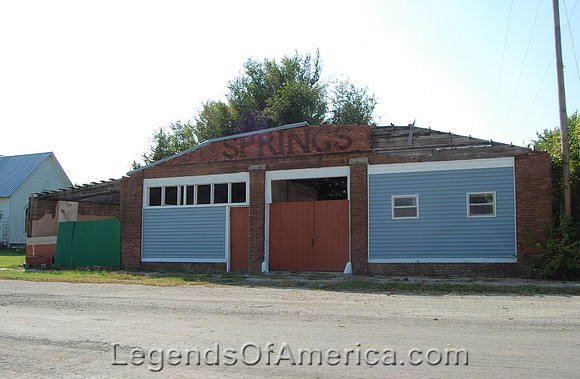 Lost Springs, KS - Building