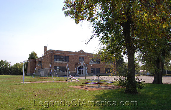 Lost Springs, KS - School