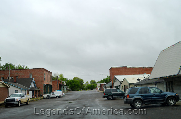 Rantoul, KS - Main Street
