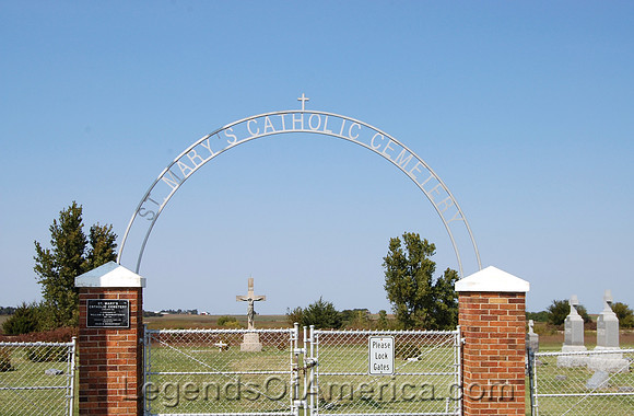Tampa, KS - St. Marys Catholic Cemetery