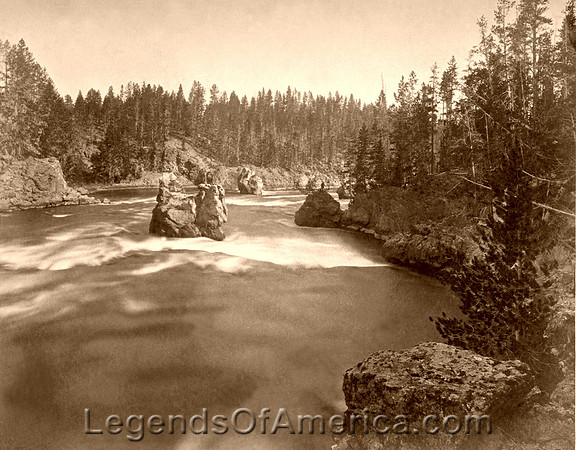 Yellowstone, WY - Yellowstone River