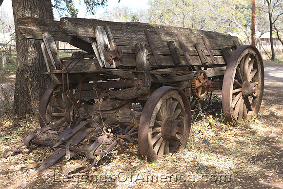 Buffalo Gap, TX - Freight Wagon