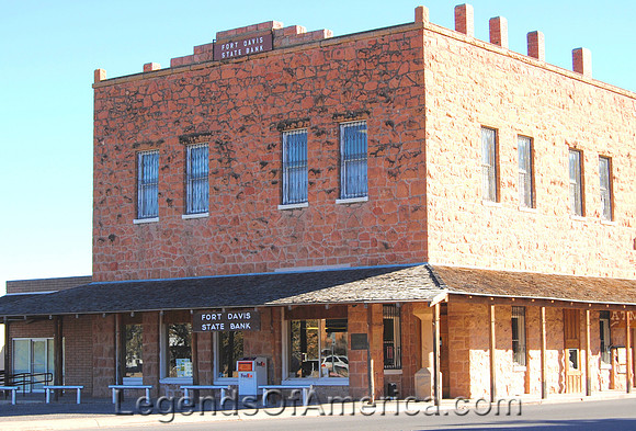 Fort Davis, TX - State Bank