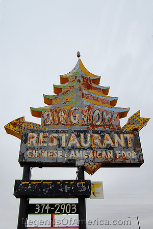 Amarillo, TX - Restaurant Sign