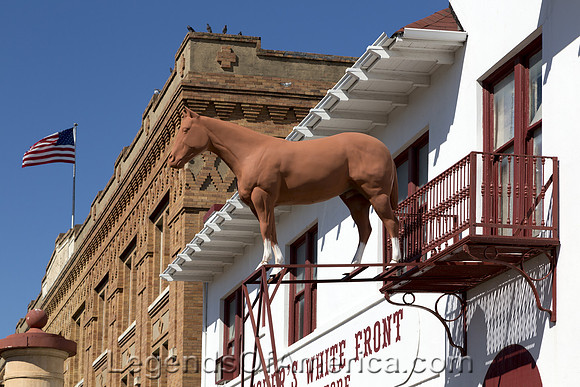 Ft. Worth, TX - Horse Statue Advertising