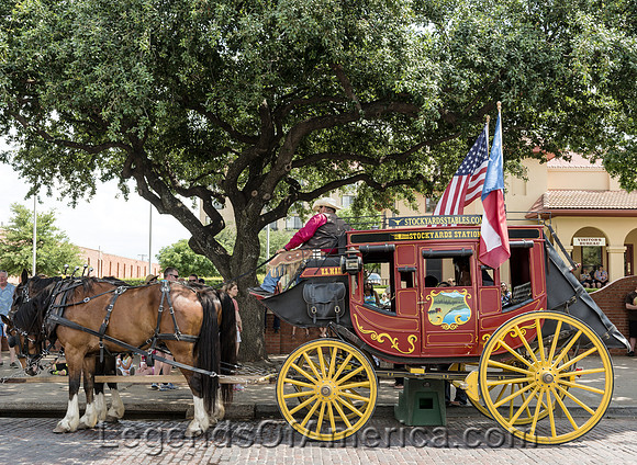 Ft. Worth, TX - Stockyards Stagecoach