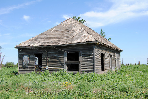 Goodnight, TX - Old Building
