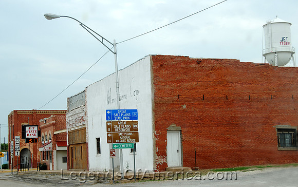 Jet, OK - Buildings