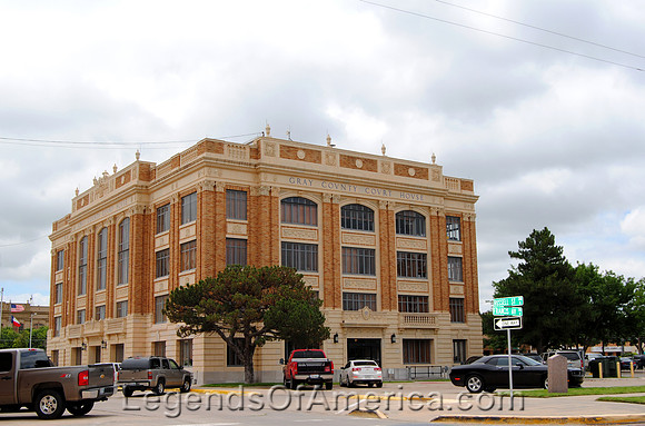 Pampa, KS - Gray County Courthouse