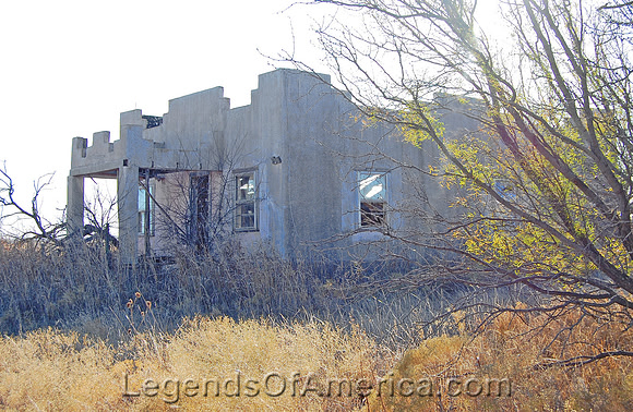 White Flat, TX - Old Building