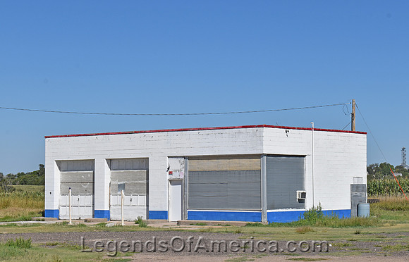 Decatur County, KS - Old Gas Station