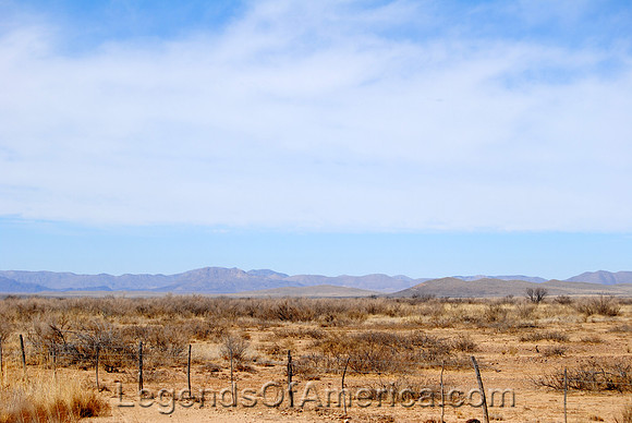 Landscape between Sanderson & Marathon