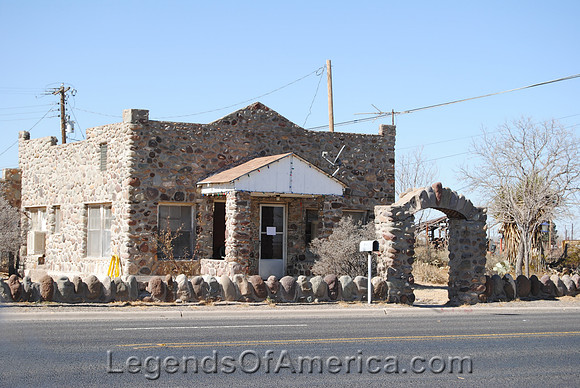 Pecos, TX - Rock Building