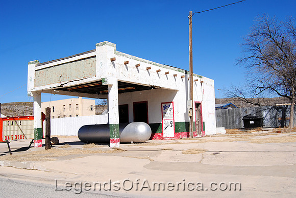 Sanderson, TX - Old Gas Station