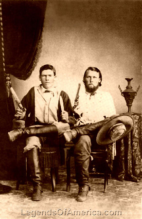 Texas Rangers, James Thomas Bird and John J. Haynes, 1868