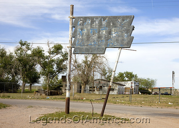 Truxton, AZ - Old Motel Sign