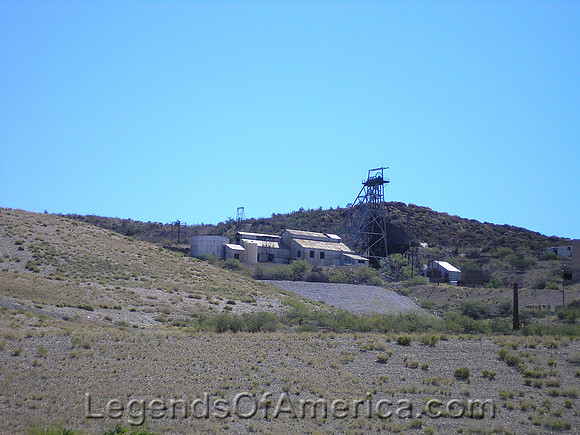 Copper Hill, AZ - Headframe and Buildings
