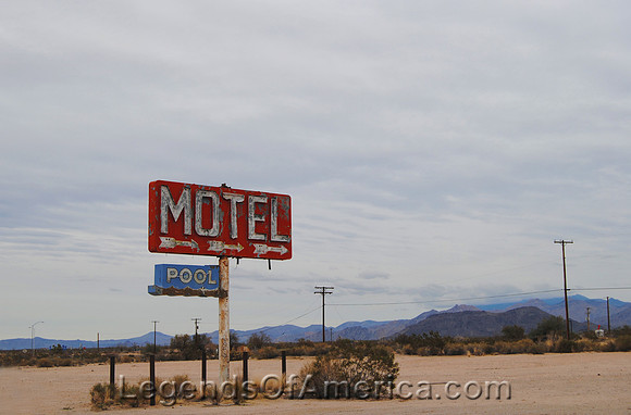 Yucca, AZ - Old Motel Sign