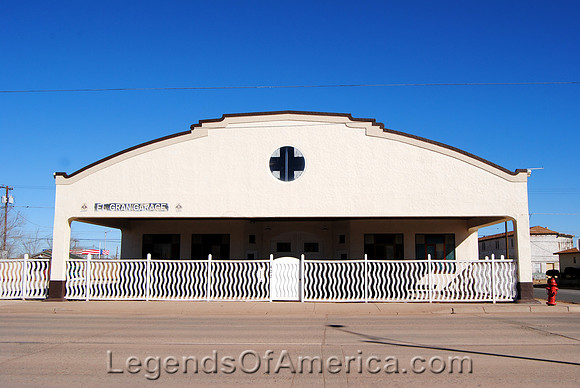 Winslow, AZ - Railroad Garage