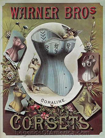 Warner Bros Corset Advertisement