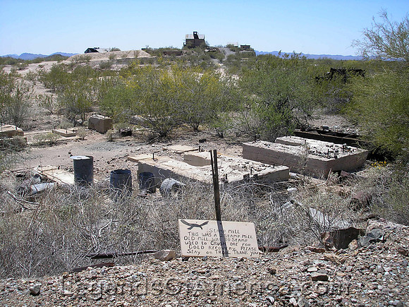 Vulture City, AZ - Stamp Mill Remains