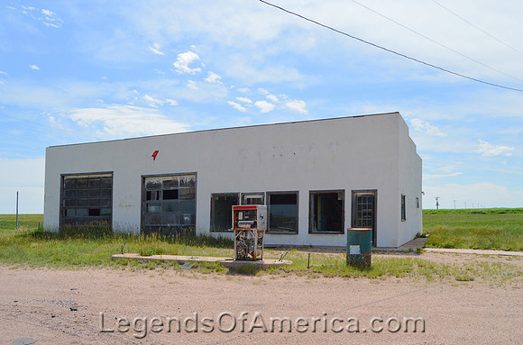 Genoa, CO - Closed Gas Station