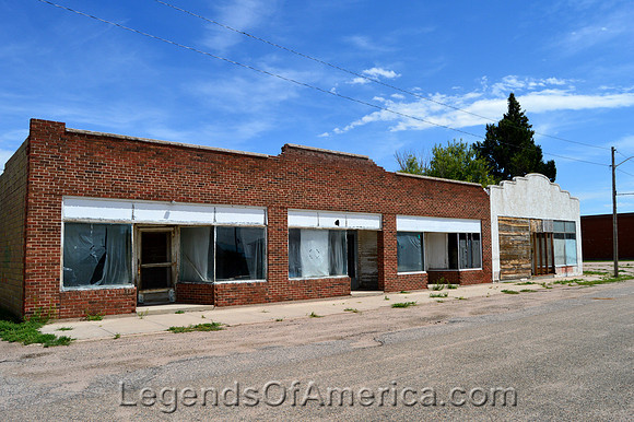 Genoa, CO - Main Street Buildings