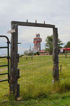 Genoa, CO - Wonder Tower Tower Thru Closed Gate