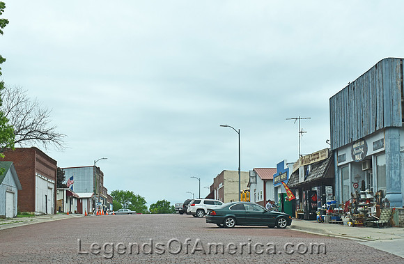 Mayetta, KS - Main Street