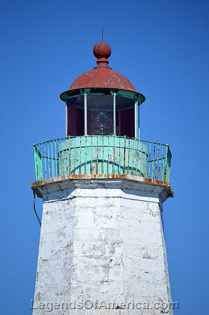 Fort Monroe, VA - Point Comfort Lighthouse Top