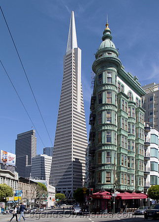 San Francisco, CA - Transamerica Pyramid Building
