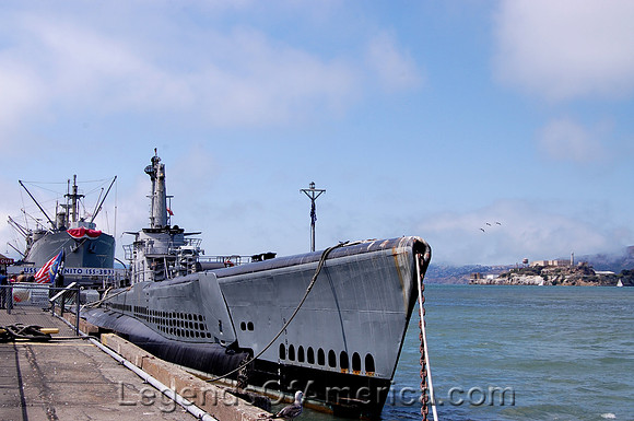 San Francisco, CA - USS Pampanito Submarine