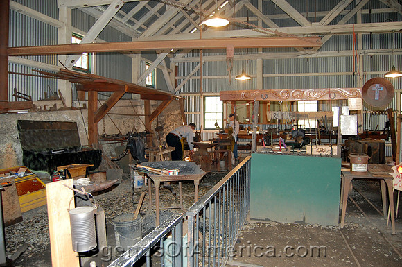 Grass Valley, CA - Empire Mine Blacksmith Shop