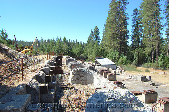 Grass Valley, CA - Empire Mine Stamp Mill Ruins
