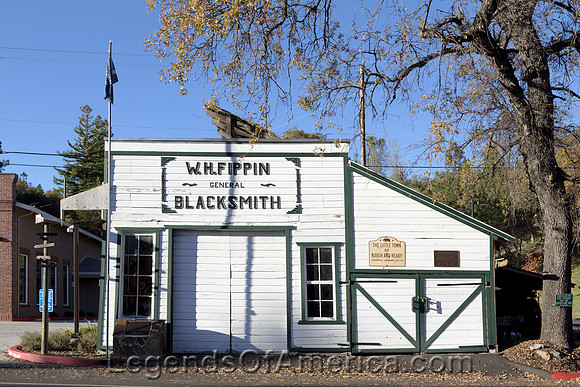 Rough and Ready, CA - Blacksmith Shop