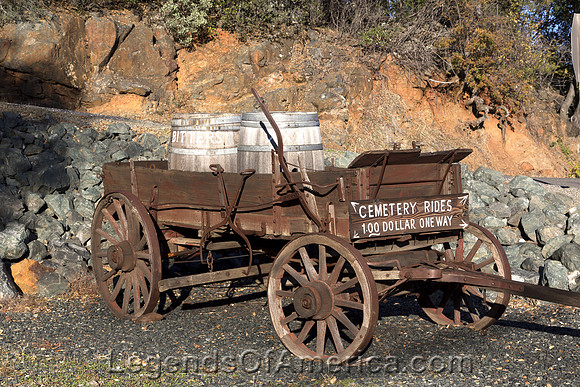 Rough and Ready, CA - Cemetery Rides