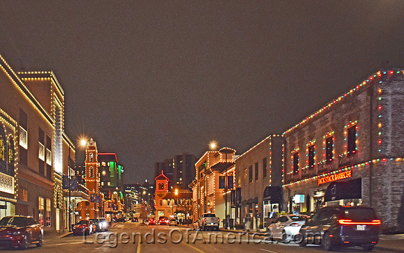 Kansas City, MO - Plaza Lights