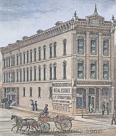 Wichita, KS - E.A. Dorsey Business Block, 1887